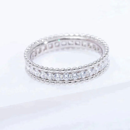 [Lumi Jewellery]PERLEE DIAMOND SILVER RING