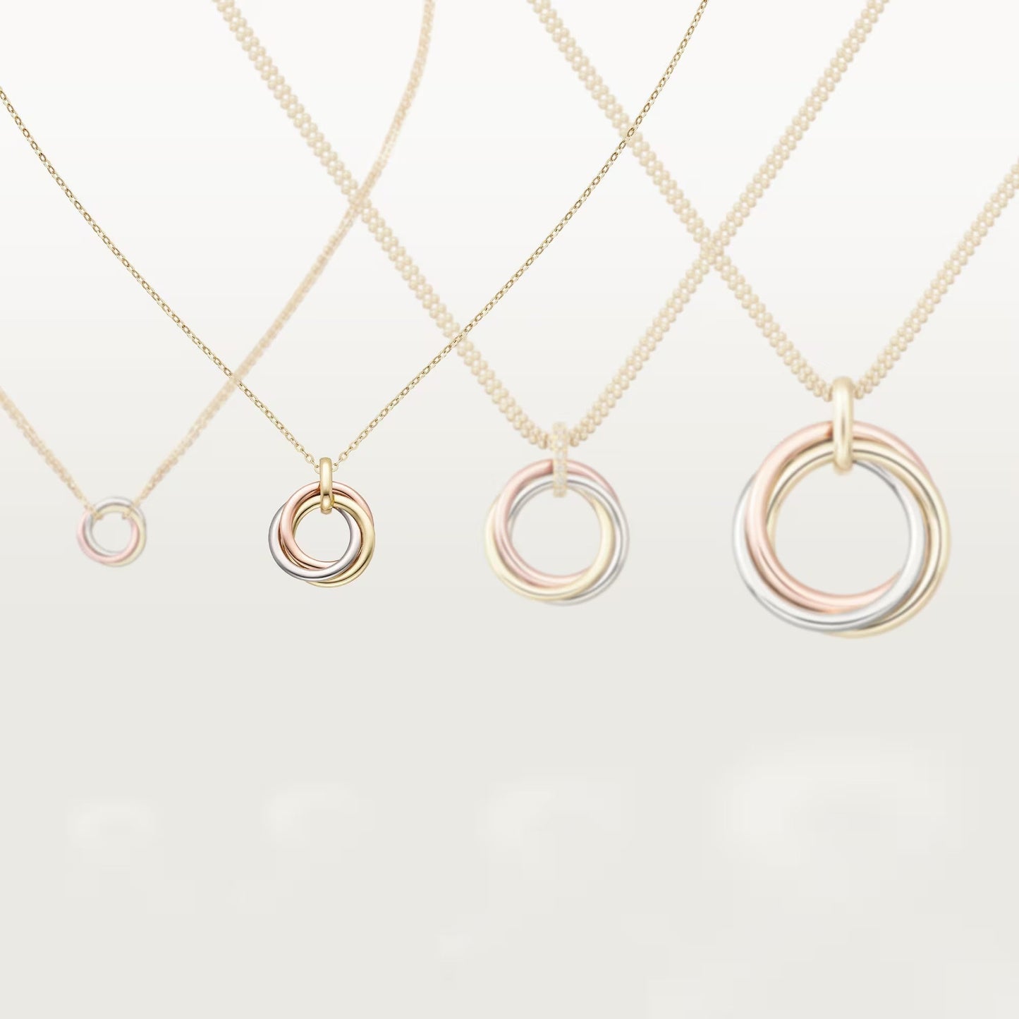[Lumi Jewelery]TRINITY SMALL NECKLACE