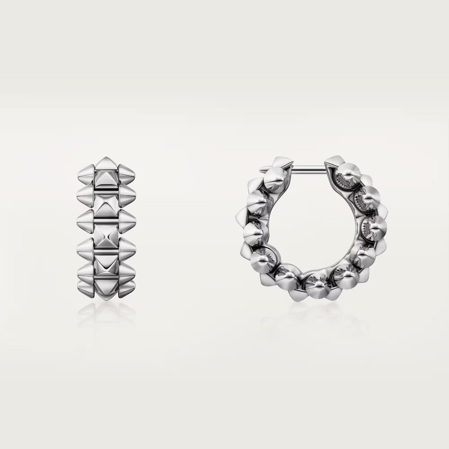 [Lumi Jewelery]CLASH MINI HOOP EARRINGS