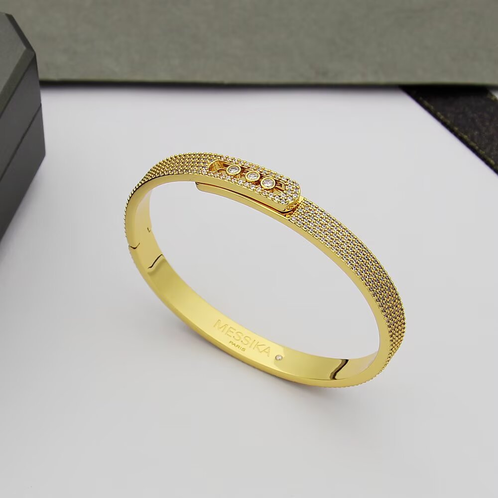 [Lumi]Move Noa Full Pav茅 Diamond Bangle Bracelet