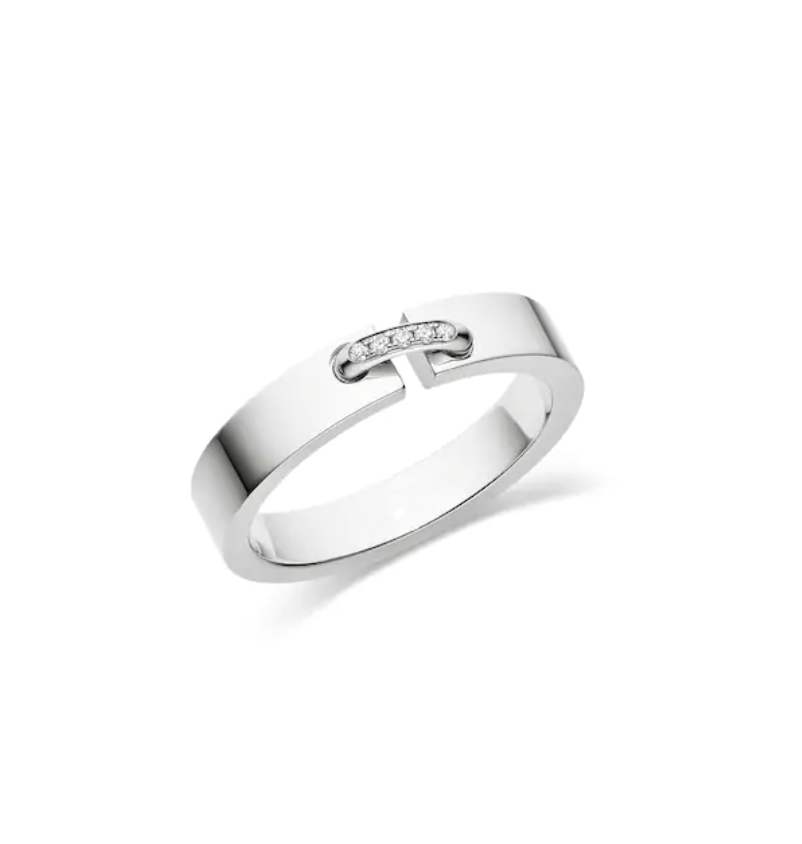 [Lumi Jewellery]ALLIANCE LIENS VIDENCE DIAMOND 4MM RING