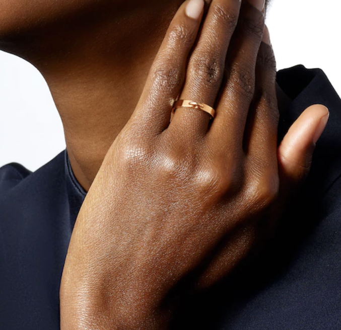 [Lumi Jewellery]ALLIANCE LIENS VIDENCE 3MM RING
