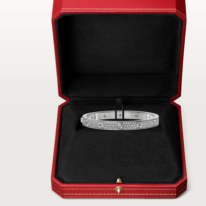 [Lumi Jewellery]LOVE BRACELET 6.1MM DIAMOND-PAVED 10 BIG DIAMONDS