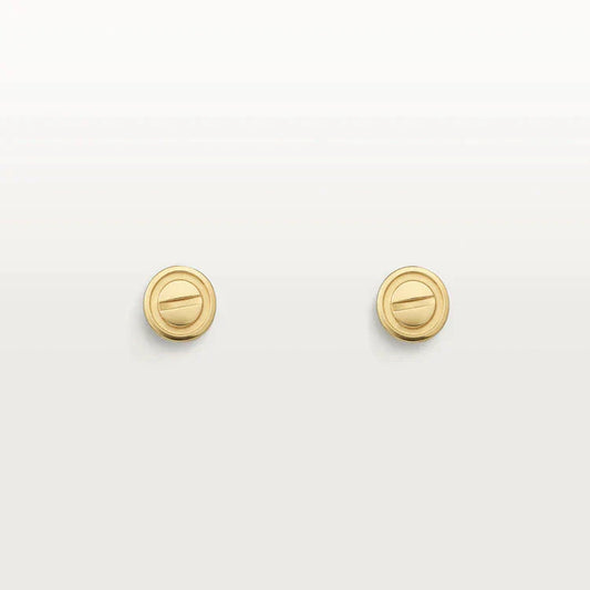 [Lumi Jewellery]LOVE EARRINGS GOLD 10MM