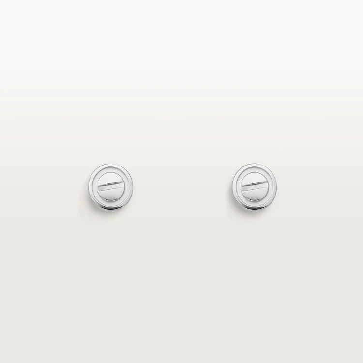[Lumi Jewellery]LOVE EARRINGS SILVER 10MM