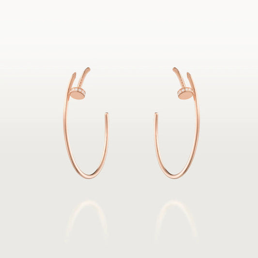 [Lumi Jewellery]JUSTE EARRINGS DIAMONDS 1.8MM