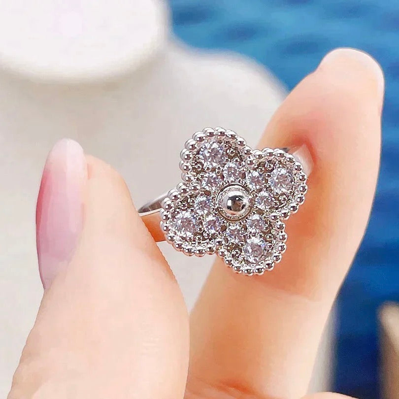 [Lumi Jewellery]CLOVER DIAMOND RING