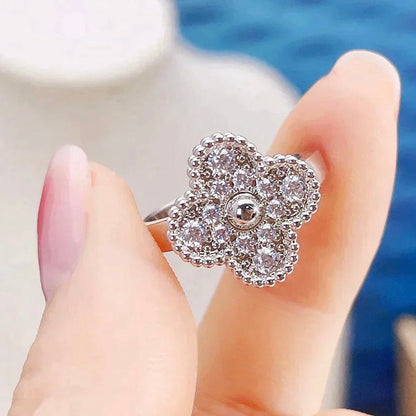 [Lumi Jewellery]CLOVER DIAMOND RING