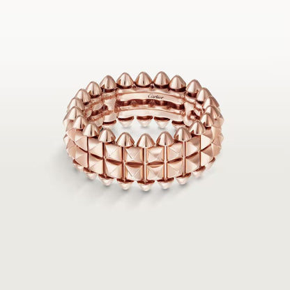 [Lumi Jewelery]CLASH 9.2MM DOUBLE ROW RING