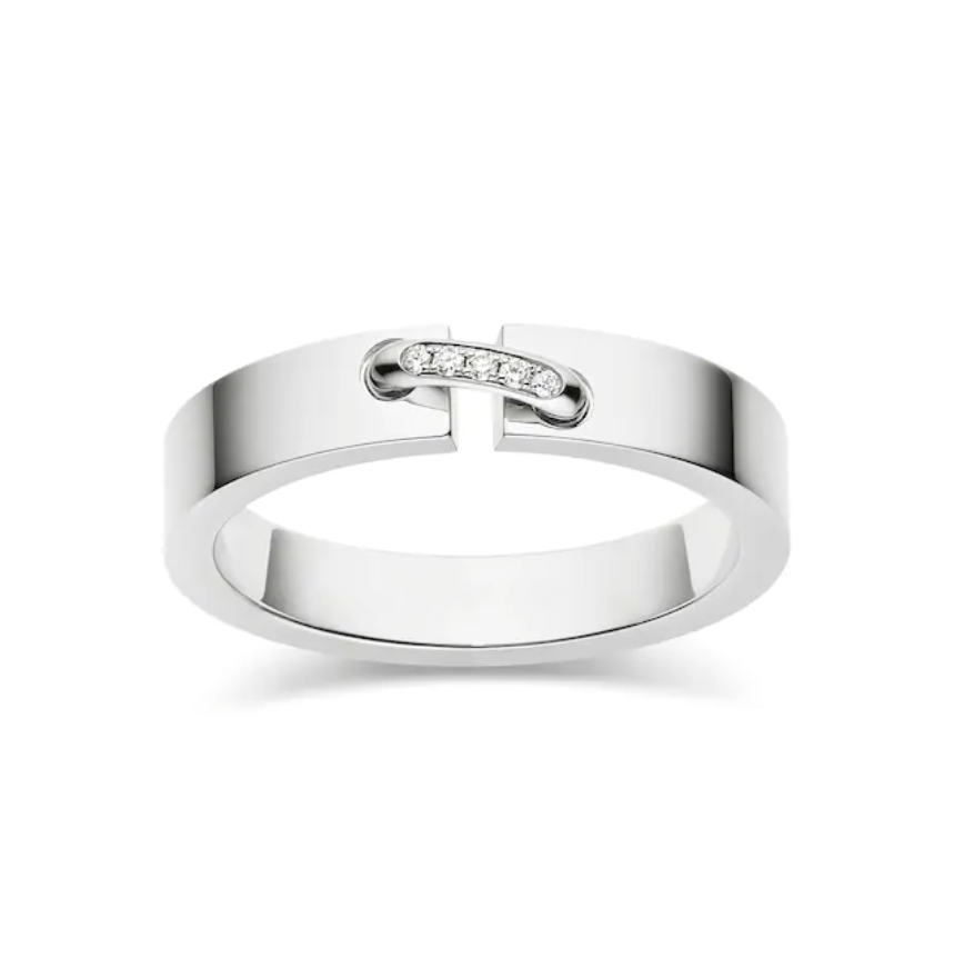 [Lumi Jewellery]ALLIANCE LIENS VIDENCE DIAMOND 4MM RING
