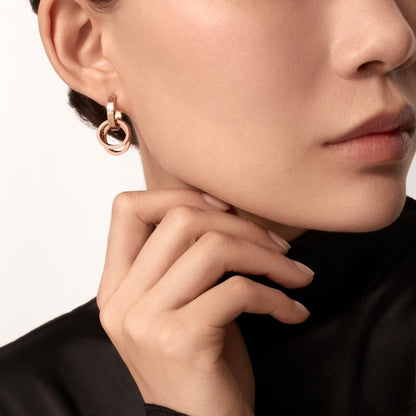 [Lumi Jewelery]LOVE 3.3MM DANGLE EARRINGS