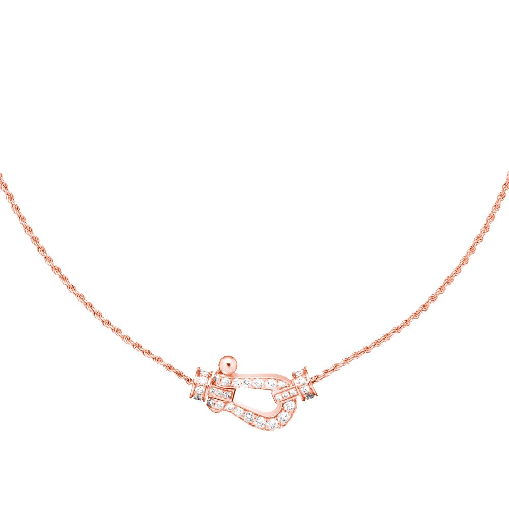 [Lumi Jewellery]FORCE 10 PINK GOLD DIAMOND NECKLACE