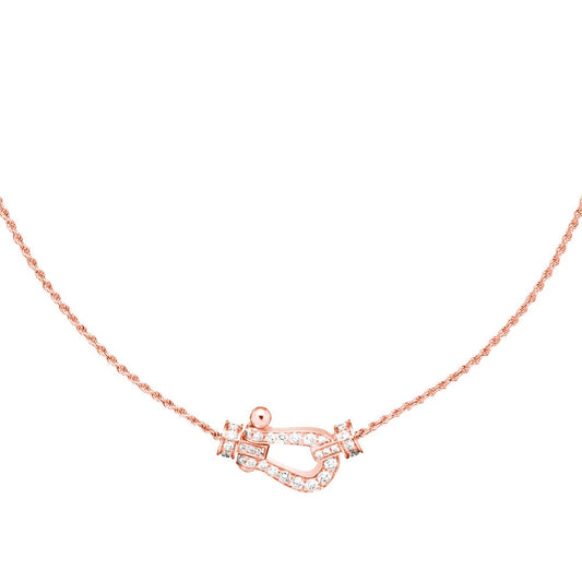 [Lumi Jewellery]FORCE 10 PINK GOLD DIAMOND NECKLACE