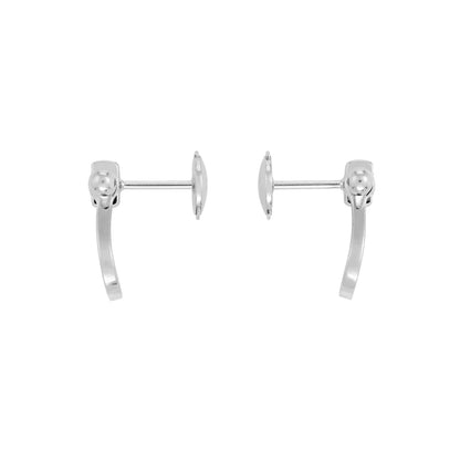 [Lumi Jewellery]FORCE 10 FULL DIAMOND STUD EARRINGS MINI MODEL