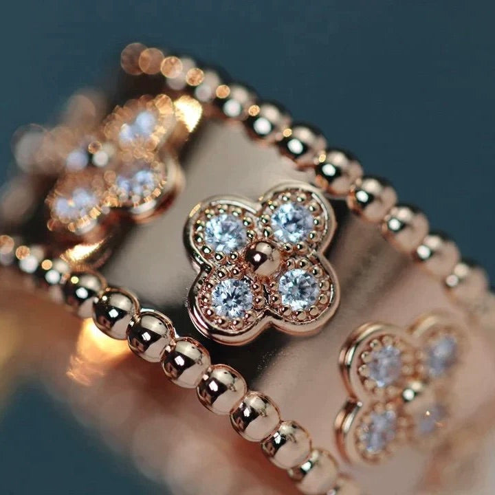 [Lumi Jewellery]CLOVER KALEIDOSCOPE RING 10MM