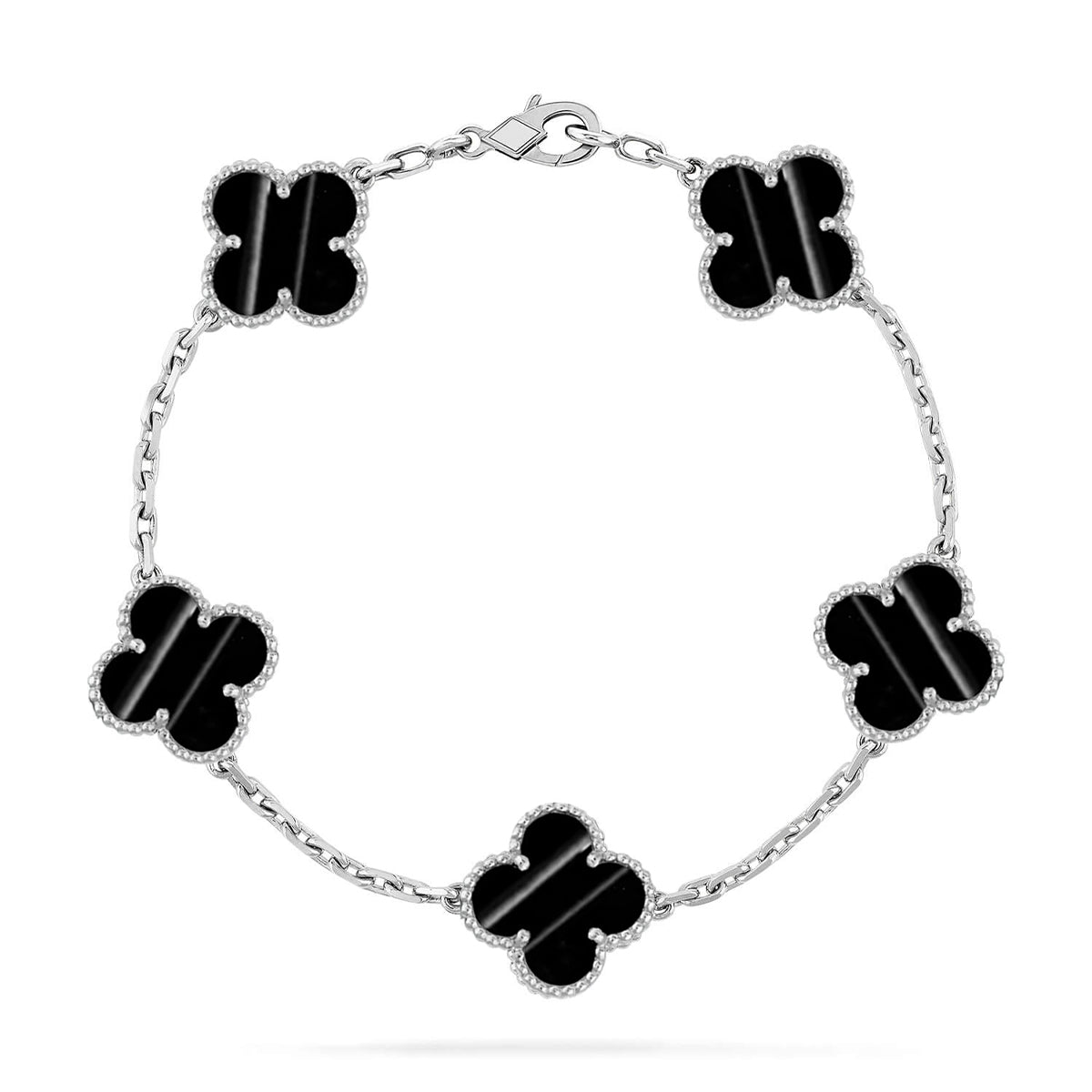 [Lumi Jewellery] CLOVER 5 MOTIF PULSAR STONE BRACELET COLLECTION