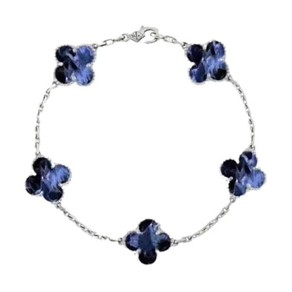 [Lumi Jewellery]CLOVER 5 MOTIF PIETERSITE BRACELET COLLECTION