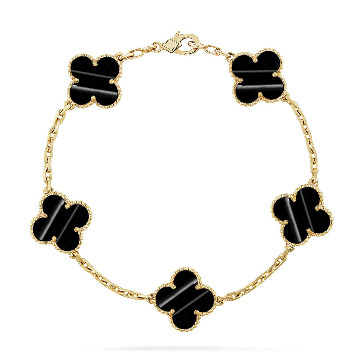 [Lumi Jewellery] CLOVER 5 MOTIF PULSAR STONE BRACELET COLLECTION