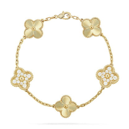 [Lumi Jewellery] CLOVER 5 MOTIF LASER BRACELET COLLECTION
