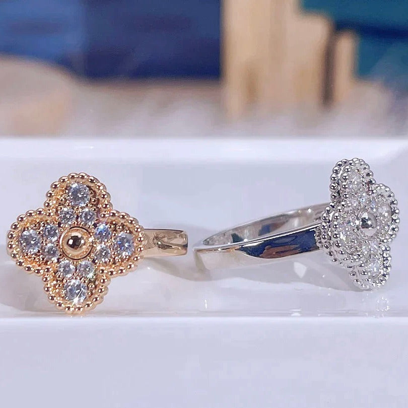 [Lumi Jewellery]CLOVER DIAMOND RING