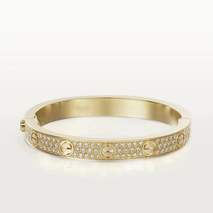 [Lumi Jewellery]LOVE BRACELET 6.1MM DIAMOND-PAVED