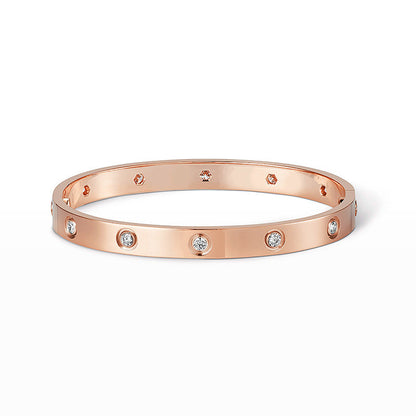 [Lumi Jewellery]LOVE BRACELET 6.1MM 10 DIAMONDS