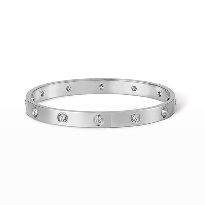 [Lumi Jewellery]LOVE BRACELET 6.1MM 10 DIAMONDS