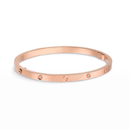 [Lumi Jewellery]LOVE BRACELET 3.65MM 6 DIAMONDS