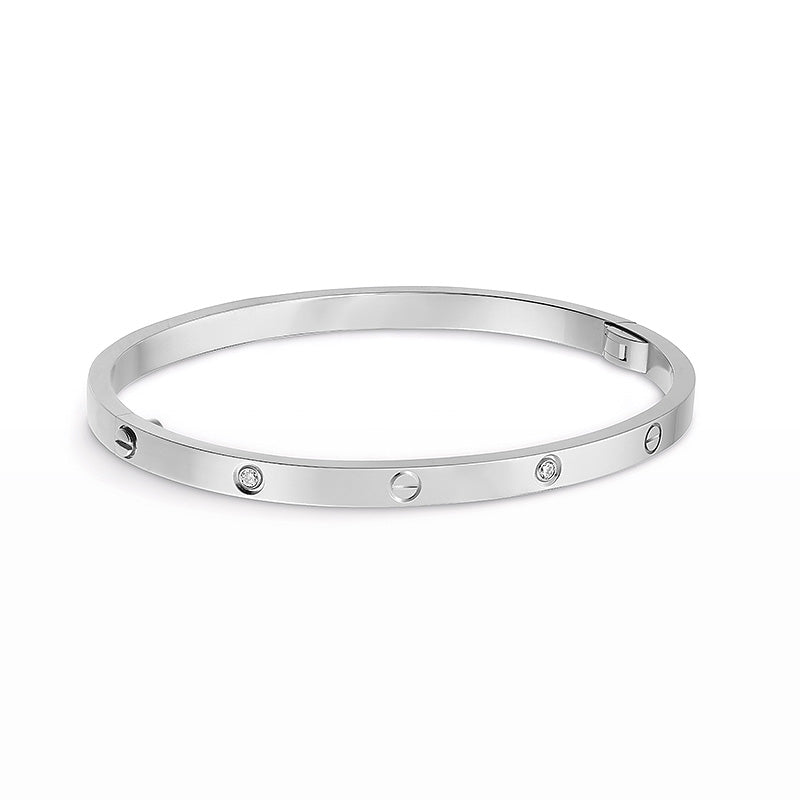 [Lumi Jewellery]LOVE BRACELET 3.65MM 6 DIAMONDS