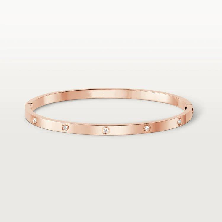 [Lumi Jewellery]LOVE BRACELET 3.65MM 10 DIAMONDS