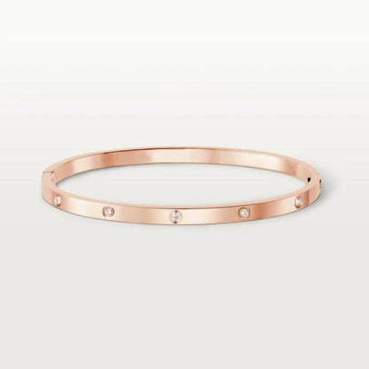 [Lumi Jewellery]LOVE BRACELET 3.65MM 10 DIAMONDS