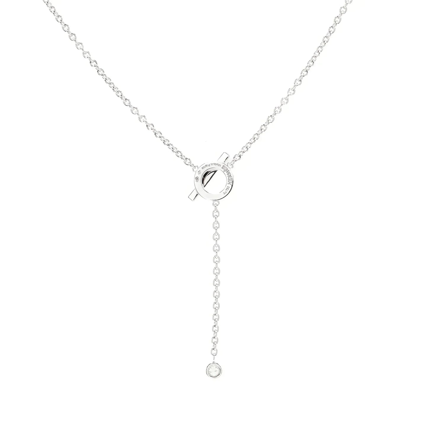 [Lumi Jewellery]FINESSE SILVER DIAMOND NECKLACE
