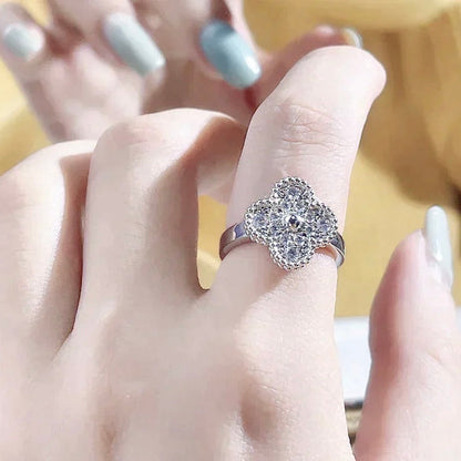 [Lumi Jewellery]CLOVER DIAMOND RING