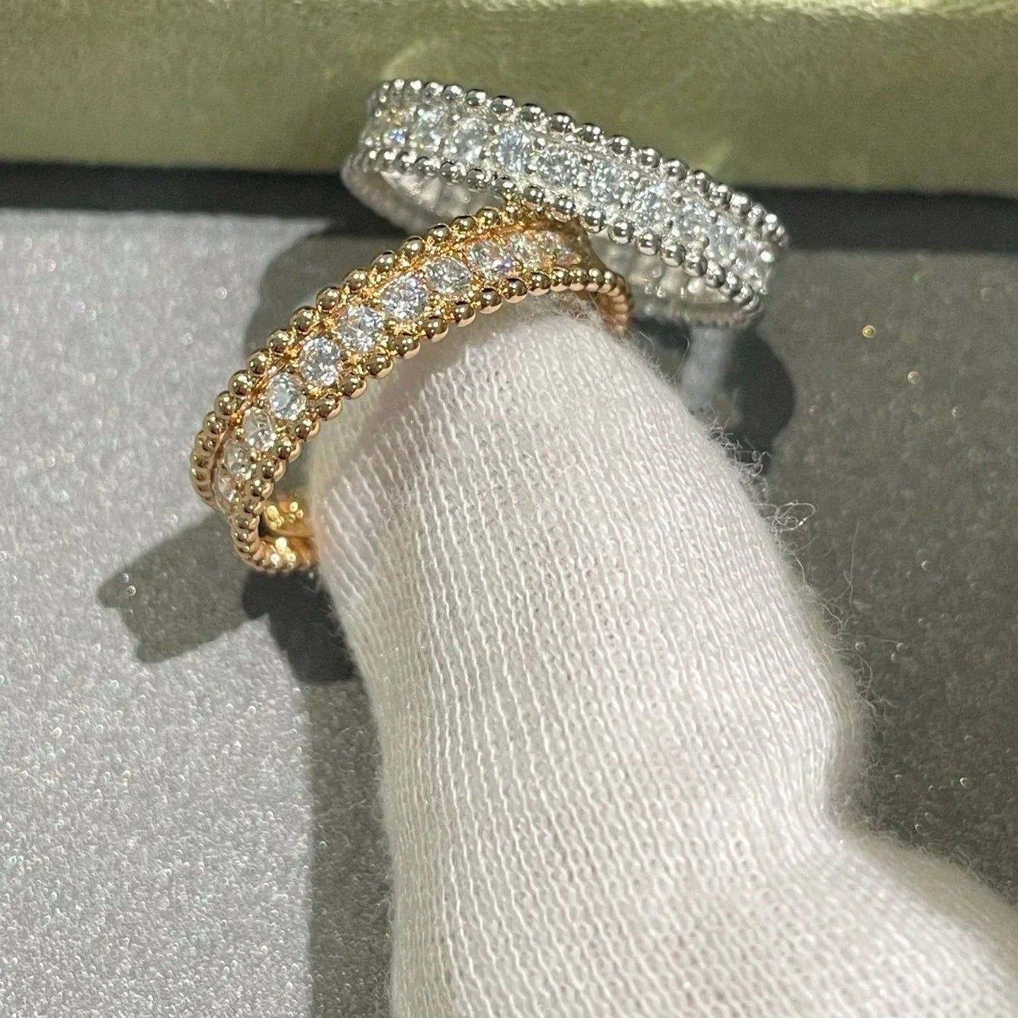 [Lumi Jewellery]PERLEE DIAMOND SILVER RING