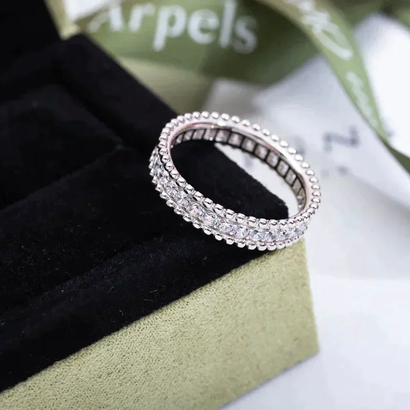 [Lumi Jewellery]PERLEE DIAMOND SILVER RING