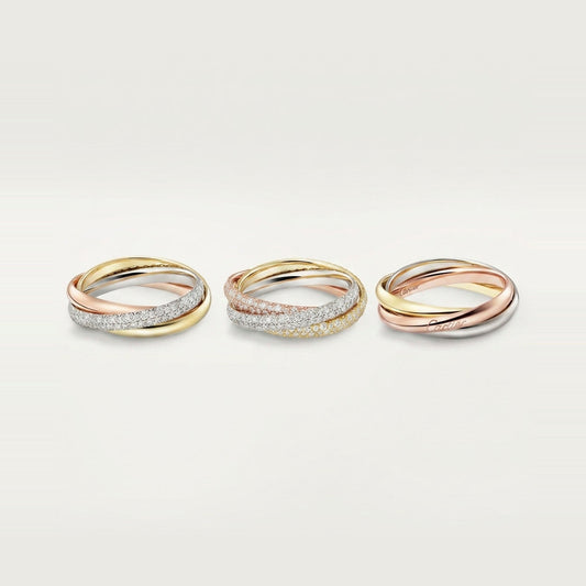 [Lumi Jewelery]TRINITY 2.5MM RING COLLECTION