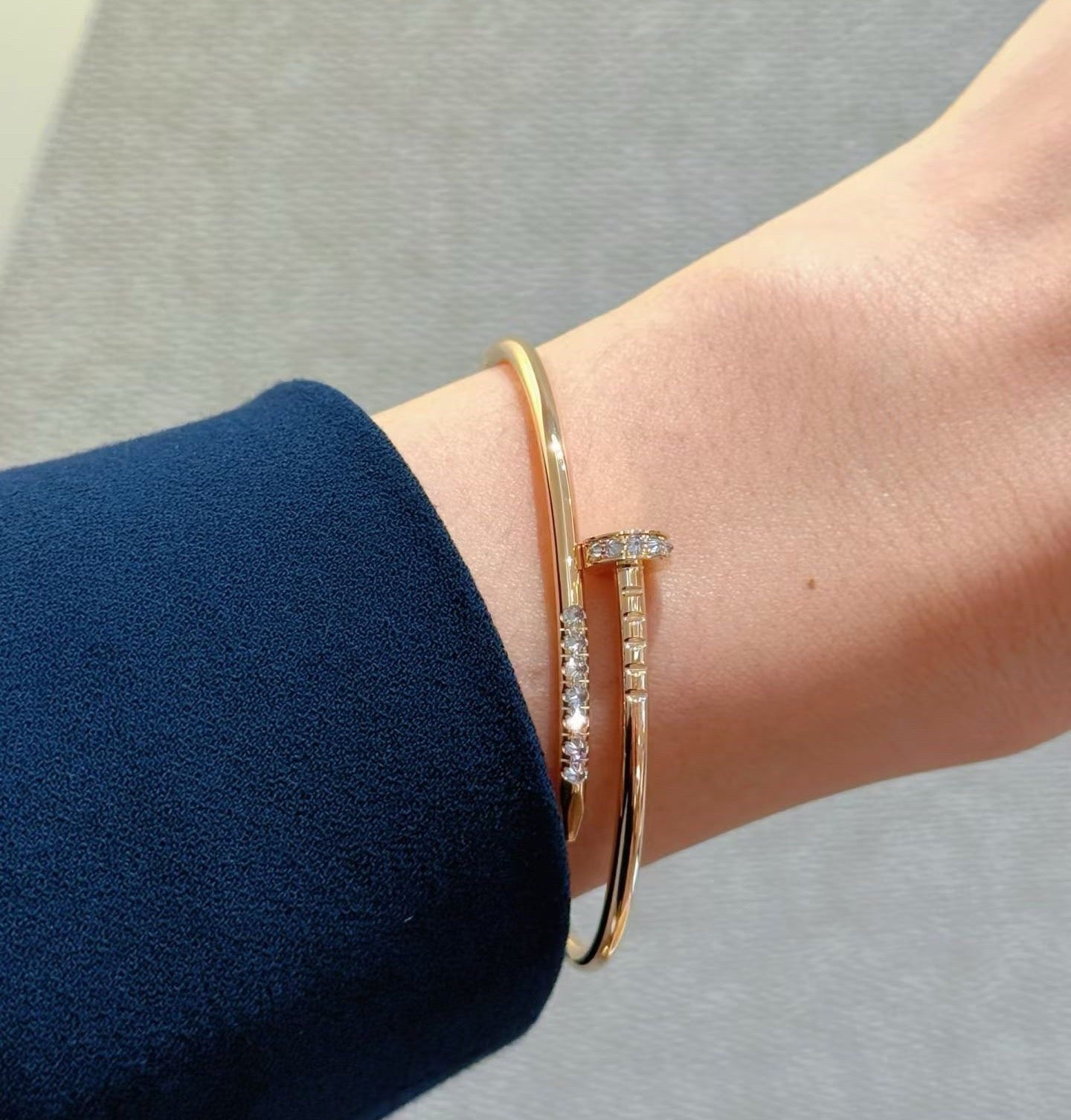 [Lumi Jewellery]JUSTE BRACELET 2.5MM DIAMONDS NEW