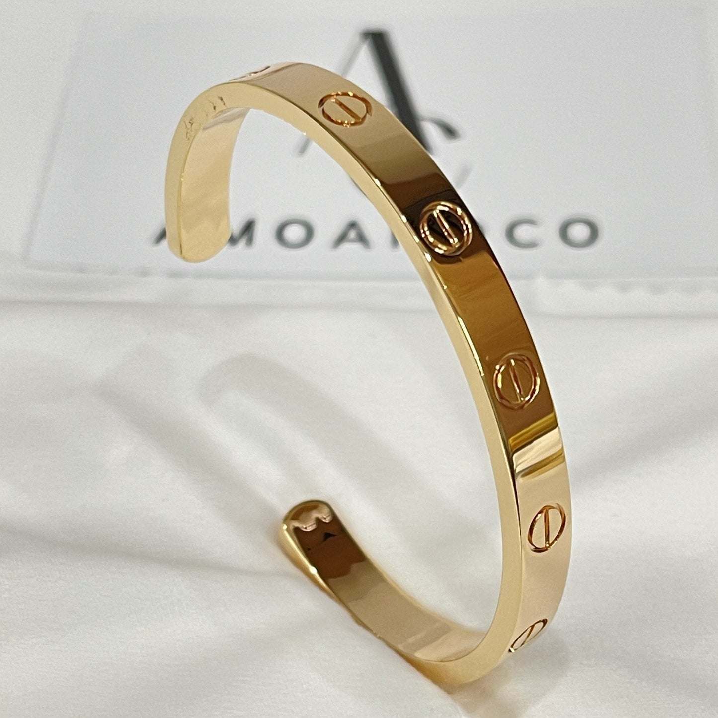 [Lumi Jewellery]LOVE BRACELET 6.1MM OPEN CUFF