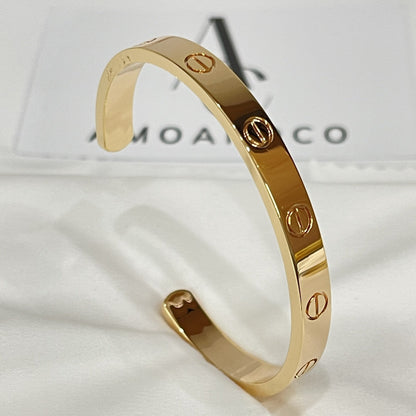 [Lumi Jewellery]LOVE BRACELET 6.1MM OPEN CUFF