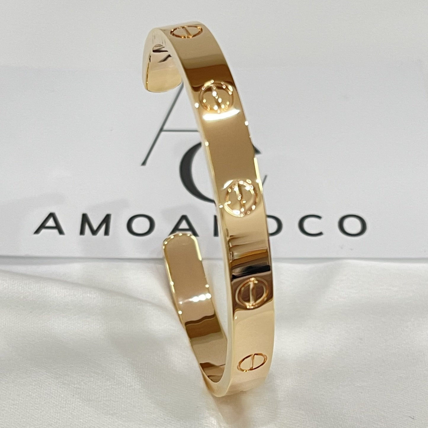 [Lumi Jewellery]LOVE BRACELET 6.1MM OPEN CUFF