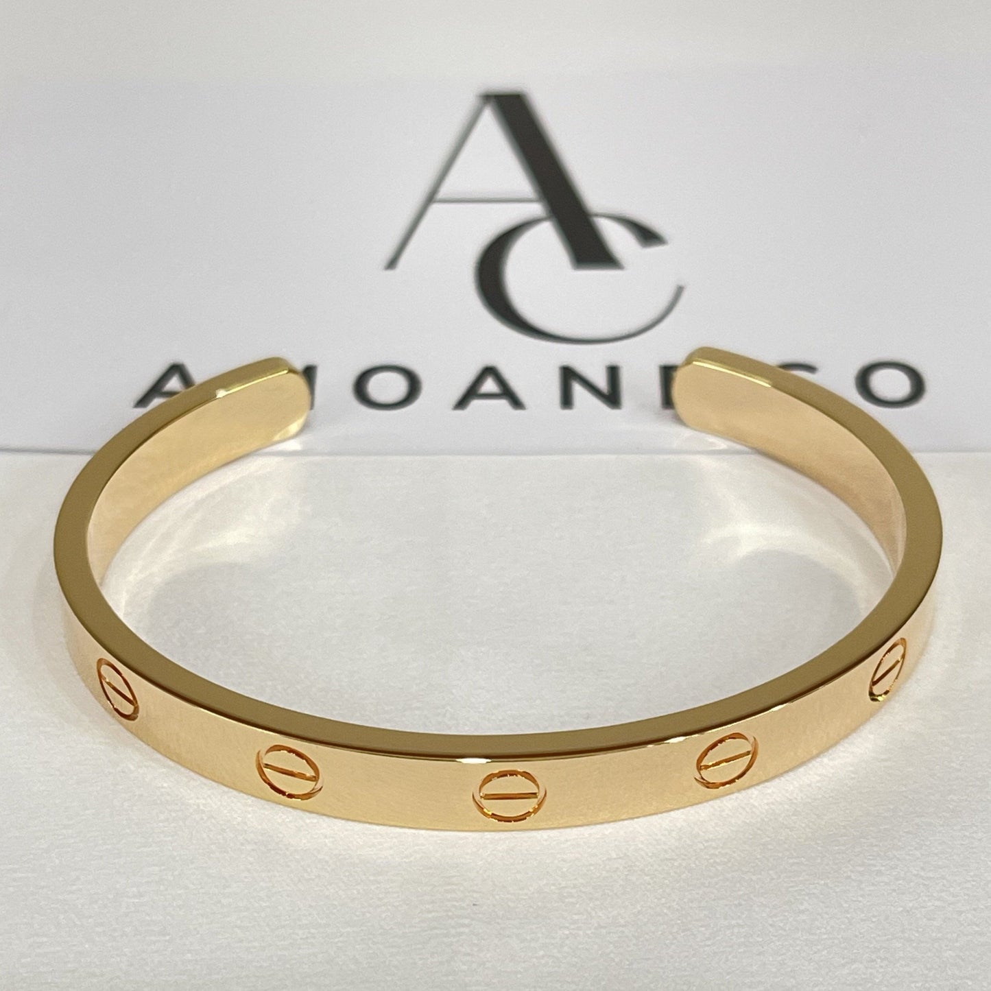 [Lumi Jewellery]LOVE BRACELET 6.1MM OPEN CUFF