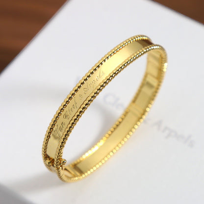 [Lumi Jewels]  Kaleidoscope Bracelet Signature Engraved Version