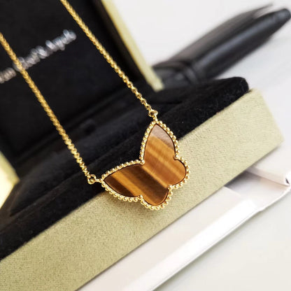 [Lumi Jewellery] TIGER__ EYE BUTTERFLY NECKLACE