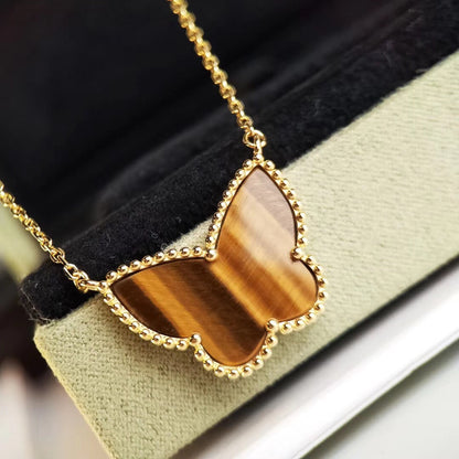 [Lumi Jewellery] TIGER__ EYE BUTTERFLY NECKLACE
