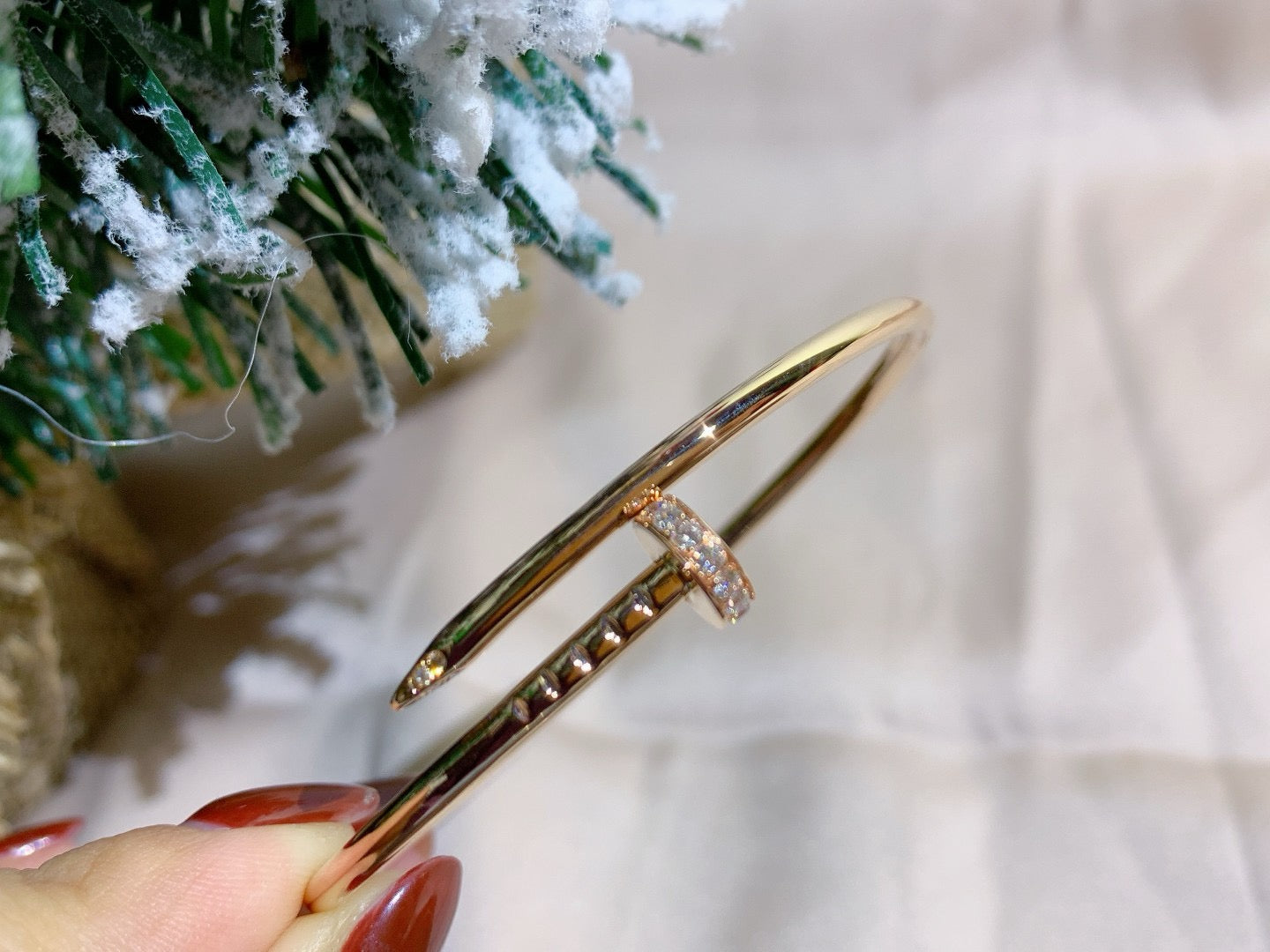 [Lumi Jewellery]JUSTE BRACELET 2.5MM DIAMONDS