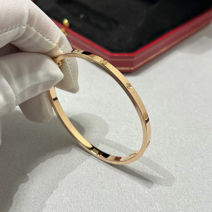 [Lumi Jewelery]LOVE BRACELET 3.65MM 6 DIAMONDS