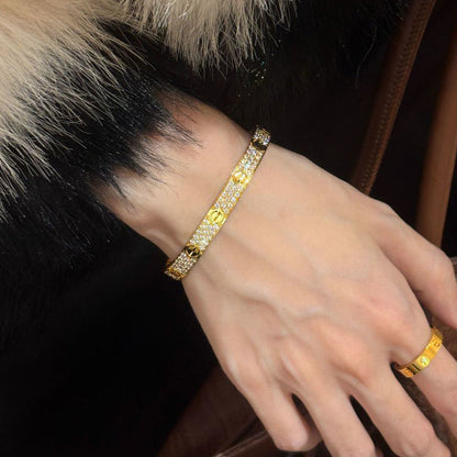 [Lumi Jewelery]LOVE BRACELET 6.1MM DIAMOND-PAVED