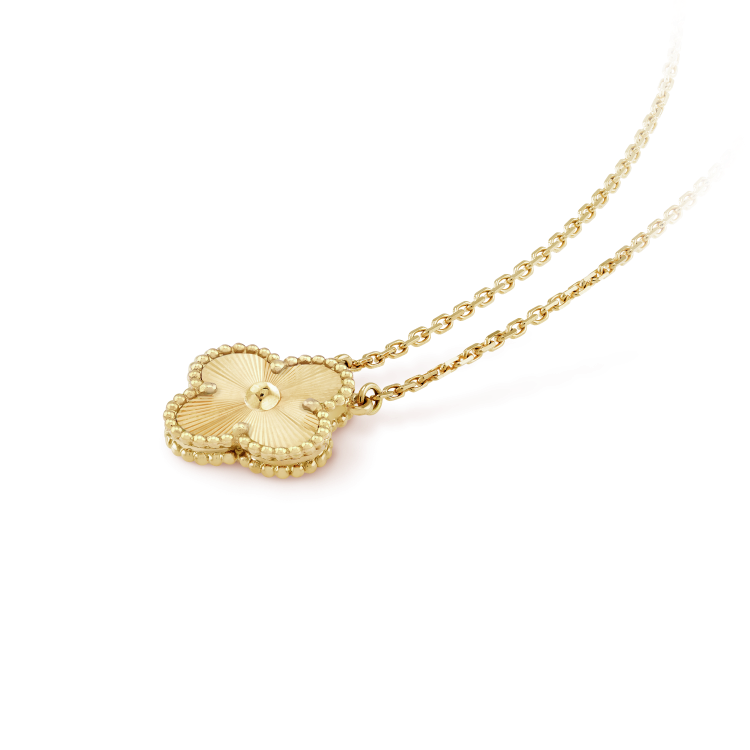 [Lumi Jewellery]CLOVER 15MM LASER NECKLACE