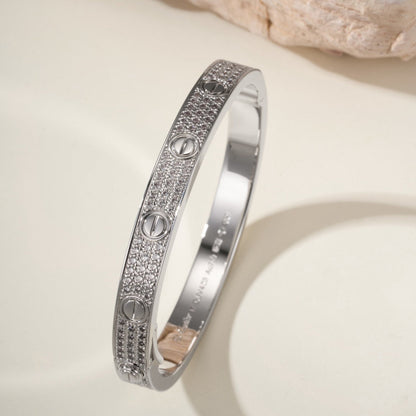 [Lumi Jewelery]LOVE BRACELET 6.1MM DIAMOND-PAVED