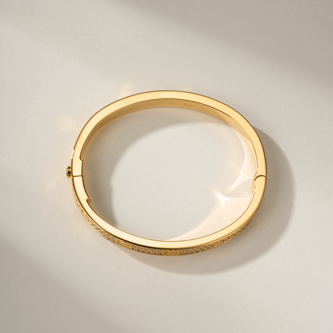 [Lumi Jewelery]LOVE BRACELET 6.1MM DIAMOND-PAVED